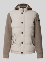 Jacke mit Kapuze von bugatti Beige - 21