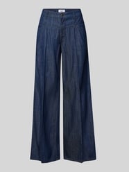 Jeansy o kroju loose fit z czystej bawełny model 'AIMEE' od CAMBIO - 16