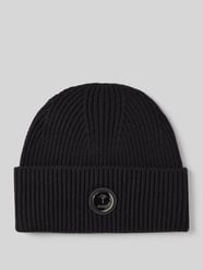 Beanie mit Label-Badge Modell 'Feranto' von JOOP! Collection Schwarz - 4