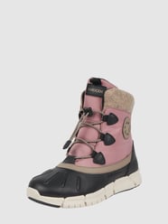 Boots mit Gummizug Modell 'Flexyper' - wasserdicht  von Geox Pink - 25