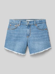 Slim Fit Jeansshorts aus Baumwoll-Mix von Levi’s® Kids - 16