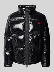 Steppjacke mit Label-Print Modell 'Biron' von HUGO Schwarz - 5