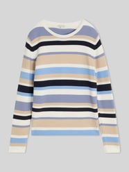 Regular Fit Pullover mit gerippten Abschlüssen von Tom Tailor - 44