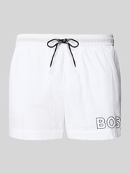 regular fit zwembroek met labelprint model 'MOONEYE' van BOSS - 26