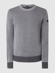 Strickpullover in Ripp-Optik von Paul & Shark Grau - 20