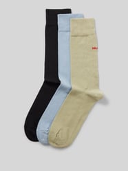 Socken mit Label-Detail im 3er-Pack von HUGO - 36