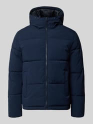 Kurtka pikowana z kapturem model 'GALAXY' od JACK & JONES - 8