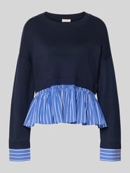 Strickpullover aus Viskose-Mix im 2-in-1-Look von Liu Jo White - 25