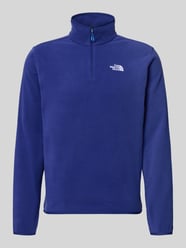 Sweter z polaru z kołnierzem zapinanym model 'GLACIER' od The North Face - 22