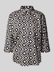 Regular fit blouse met 3/4-mouwen van Christian Berg Woman - 18