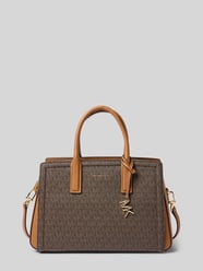 Handtas in leer met logomotief model 'LAILA' van MICHAEL Michael Kors - 7