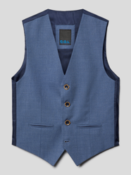 Weste mit Paspeltaschen von G.O.L. Blau - 25