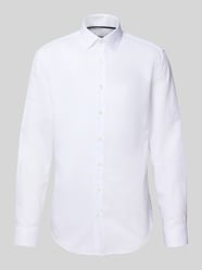 Slim Fit Business-Hemd mit Knopfleiste von Jake*s - 21