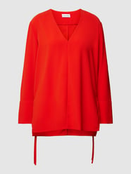 Blouseshirt met V-hals van Calvin Klein Womenswear Rood - 3