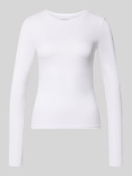 Slim Fit Basic Langarmshirt aus Baumwollmix von REVIEW - 20