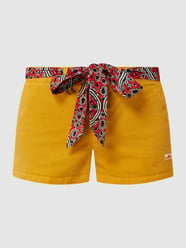 Chino-Shorts mit Taillengürtel  von Superdry Gelb - 10