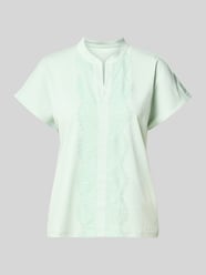 Regular Fit Bluse aus Baumwoll-Mix mit Spitzenbesatz von Marc Cain - 10