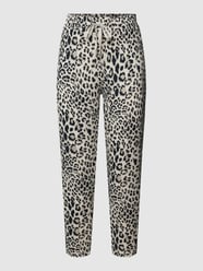 Sweatpants mit Animal-Print von Christian Berg Woman Beige - 42