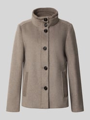 Slim fit jack met wol van s.Oliver RED LABEL Beige - 41