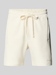 Regular Fit Sweatshorts mit Strukturmuster Modell 'Tim' von GABBA - 35