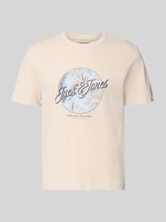 t-shirt z okrągłym dekoltem model 'HONOLULU' od JACK & JONES - 8