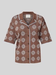 Bluzka z dzianiny o kroju regular fit z rękawem o dł. 1/2 od Scotch & Soda - 6