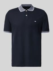 modern fit poloshirt met stitching van Fynch-Hatton - 19