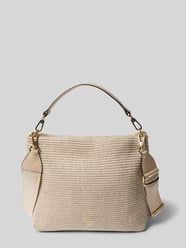 Handtasche in Flecht-Optik Modell 'KAIA RAFFIA' von Abro Beige - 4