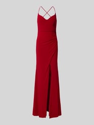Abendkleid mit seitlicher Raffung von LUXUAR FASHION - 42
