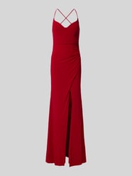 Abendkleid mit seitlicher Raffung von Luxuar - 32