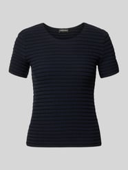 T-Shirt aus Viskose-Mix mit Rundhalsausschnitt von Emporio Armani - 24