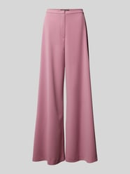 Wide Leg Stoffhose mit verdecktem Verschluss von Swing Pink - 19