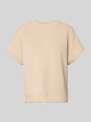 sweatshirt van modalmix met kapmouwen van Rich & Royal Beige - 47