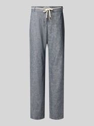 Dames Zakelijk Casual Rechte Benen Broek Elastische Taille Ritssluiting Werkbroek met Zakken(S, Koffie