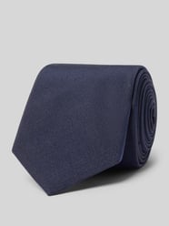 Krawat z jedwabiu o jednolitym kolorze (7 cm) od Blick - 28