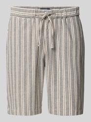 Bermudas mit Gesäßleistentasche und Kordelzug von MCNEAL - 12