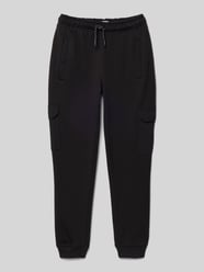 Sweatpants mit elastischem Bund und Cargotaschen von Mango - 41