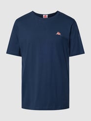 T-Shirt mit Label-Stitching von Kappa Blau - 16