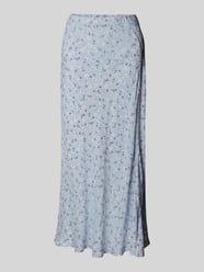 Ausgestellter Midi-Rock mit Allover-Muster Modell 'NYA' von Pieces - 25