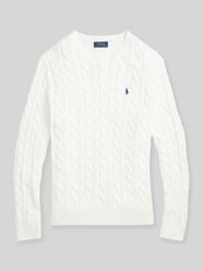 Regular Fit sweter dzianinowy z czystej bawełny od Polo Ralph Lauren - 3
