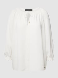 Blusenshirt mit elastischen Ärmelabschlüssen von Marc Cain Beige - 28
