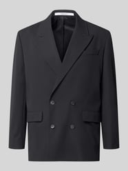 marynarka o kroju relaxed fit z dodatkiem wiskozy model 'RELAXED-LIAM' od Selected - 37