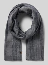 Schal aus reiner Baumwolle mit Label-Detail von camel active - 42