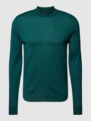 Strickpullover mit Stehkragen Modell 'Marek' von Strellson Grün - 23