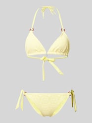 Bikini z fakturowanym wzorem model ‘YERODASIA SUNLACE’ od Banana Moon - 10