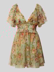 Sukienka koktajlowa z falbanami od LACE & BEADS - 19