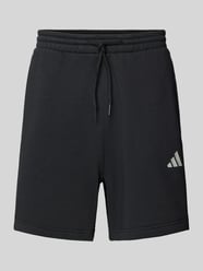 Sweatshorts mit Viskose-Anteil und Label-Print von ADIDAS SPORTSWEAR - 14