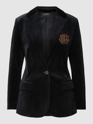 Blazer aus Cord mit Label-Patch Modell 'NATHEE' von Lauren Ralph Lauren - 34