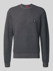 Regular fit gebreide pullover met scheerwol model 'SETAL' van HUGO - 1