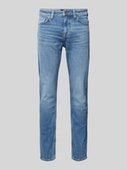 Slim Fit Jeans mit Stretch-Anteil Modell 'DELAWARE' von BOSS Orange Blau - 20